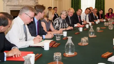 PA Theresa May chairs cabinet meeting