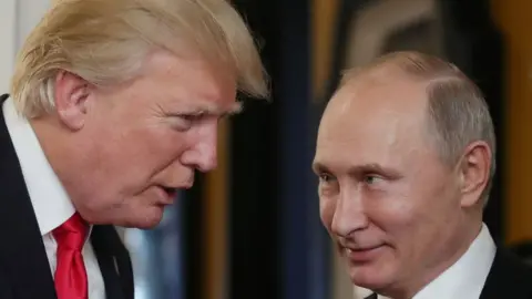 Getty Images Donald Trump and Vladimir Putin