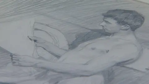 Sir Alfred Munnings One of the drawings featured in the exhibition