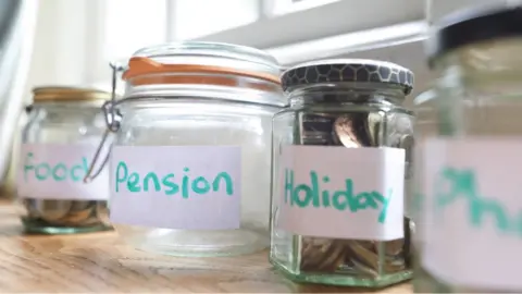 Getty Images Empty pension jar