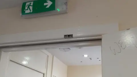 Telford and Wrekin Council Defects with fire escape