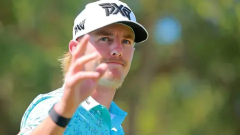 US golfer Jake Knapp at the Mexico Open