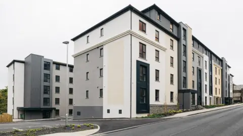 Douglas Council Peel Road social housing apartment block