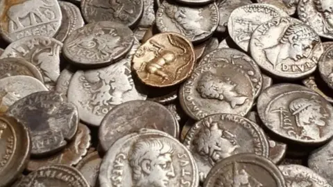 George Ridgway Coins from a hoard found in Suffolk