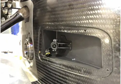 BLOODHOUND LSR Chute cameras