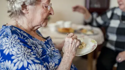 Getty Images Lady eating