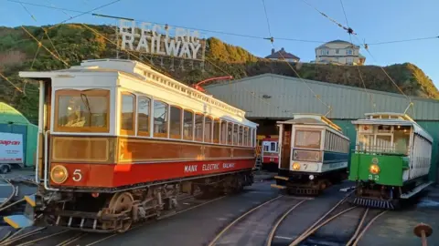 Isle of Man Transport Electric railway trams