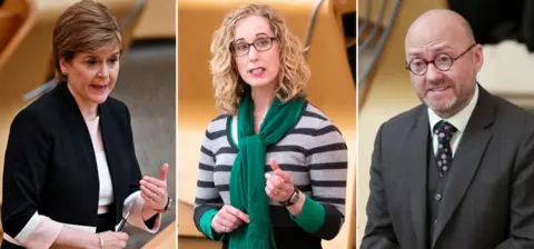 Getty Images The SNP & the Greens struck a deal in the budget to deliver the bus travel scheme