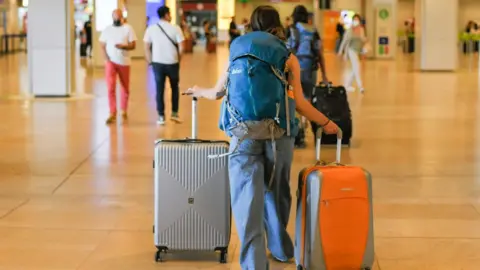 Getty Images Person in airport