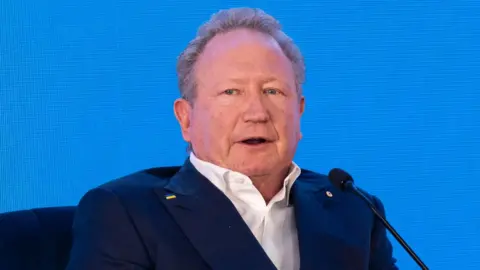 Getty Images Mining tycoon Andrew Forrest.