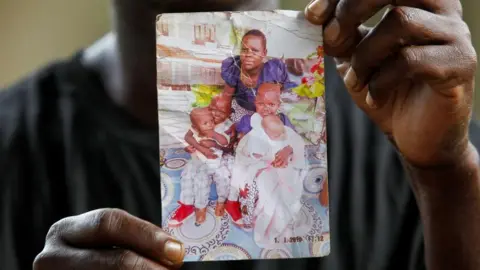 Reuters A photograph of a family