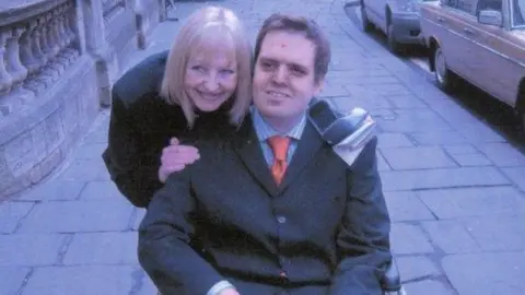 Sue Jones Sue Jones with son Nicholas