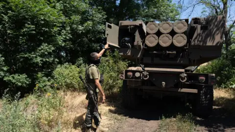 Getty Images A HIMARS system