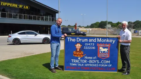 BBC Drum and Monkey sign