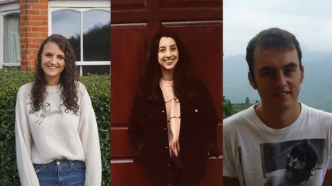 BBC Jess, Mona and Jon all live with their families.