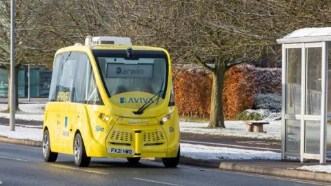 Darwin/UK Space Agency Autonomous vehicle