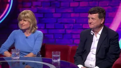 Rachel Johnson and Gerard Batten