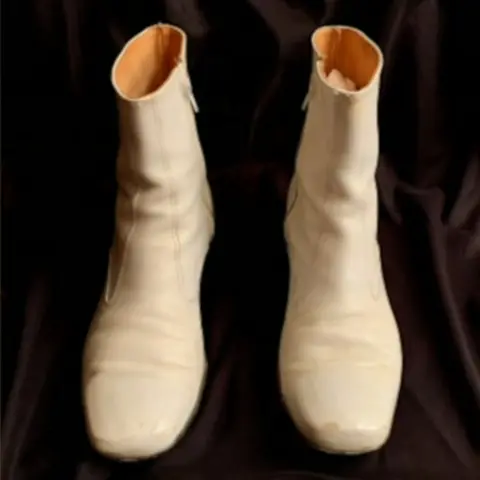 Elvis white clearance boots