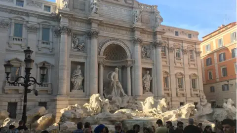 Trevi fountain