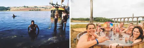 Port Eliot/ Sarah Louise Bennett Enjoying the water