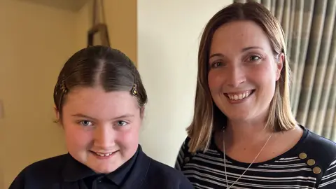 Becki Thomas / BBC Lily and Emma