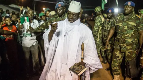 AFP President Yahya Jammeh in November 2016