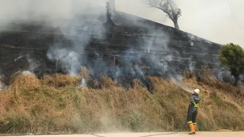 EPA smoke from fire in adelaide hills, 21/12