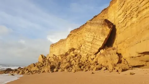 Dorset Council Dorset Coast rockfall