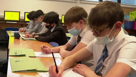 BBC classroom in north Wales