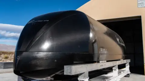 Virgin Hyerloop Virgin Hyperloop pod