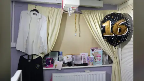 Dyfed-Powys Police Picture of Kaylea's bedroom