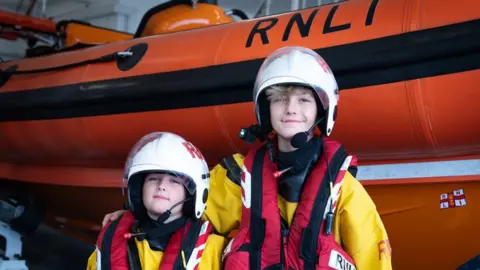 RNLI Dexter and Theo