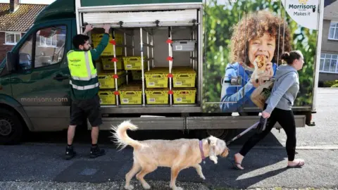 Getty Images Morrisons van