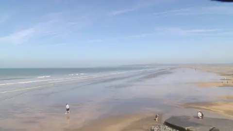 Westward Ho! beach, in North Devon