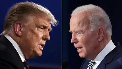 AFP/Getty Trump and Biden