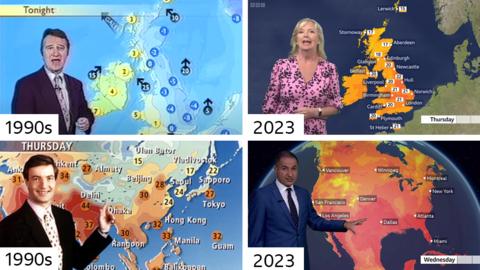 What do colours on the BBC Weather maps mean? - BBC Weather