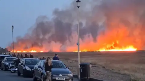 Fire at Parkgate