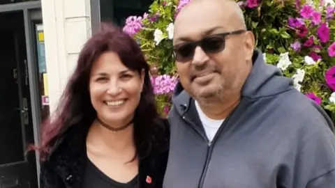 Farrah Khilji-Holmes Farrah Khilji-Holmes and her brother Steve