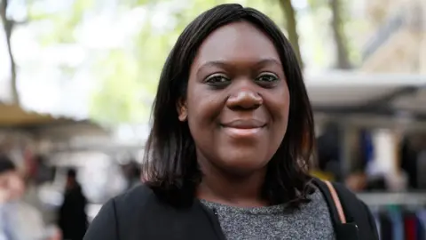 Getty Images Laetitia Avia campaigns on 18 May 2017