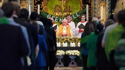 Getty Images Grenfell memorial service