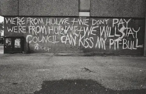 Richard Davis Hulme graffiti