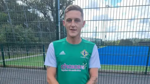 Michael Devlin Michael Devlin it's 'unbelievable' to be chosen to play for Northern Ireland