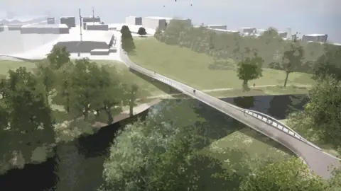 Oxford City Council How the new bridge could look
