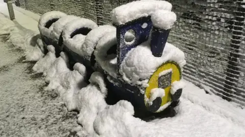 David Wardle David Wardle says the new Scotrail trains are coping well in the snow