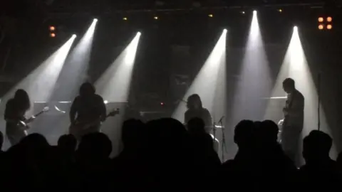Dasher performing at the Garage in Glasgow