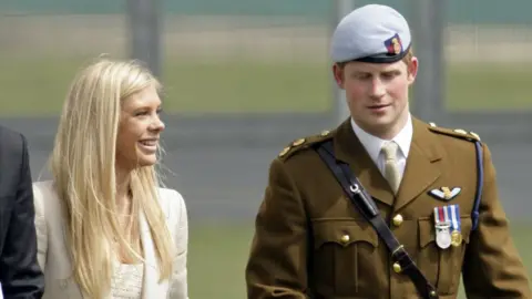 Getty Images Chelsy Davy and Prince Harry