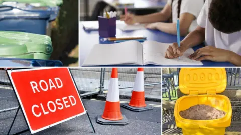 Thinkstock Council services collage