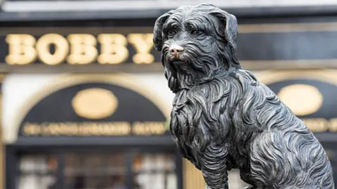 John Lawson, Belhaven Greyfriars Bobby statue