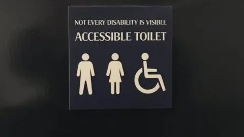 CCUK Toilet sign