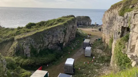 BBC Winspit Quarry near Worth Matravers